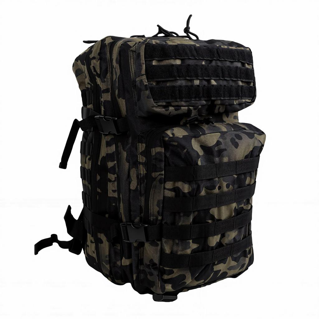 56L Outdoor Men Backpack Waterproofing Survival Hiking Backpack for Camping Mountaineering Travel