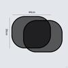 Auto Window Automotive Decorative Accessory Universal Breathable Car Windshield Cover for Compact