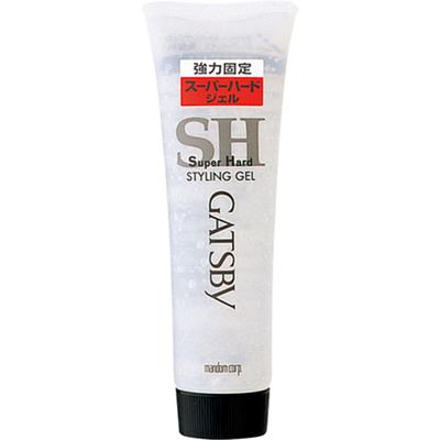GATSBY Styling Gel Super Hard (handy) 60g Men's Cosmetics / Take an Appropriate Amount of the Hairbrush and Apply It To the Area You Want To Us