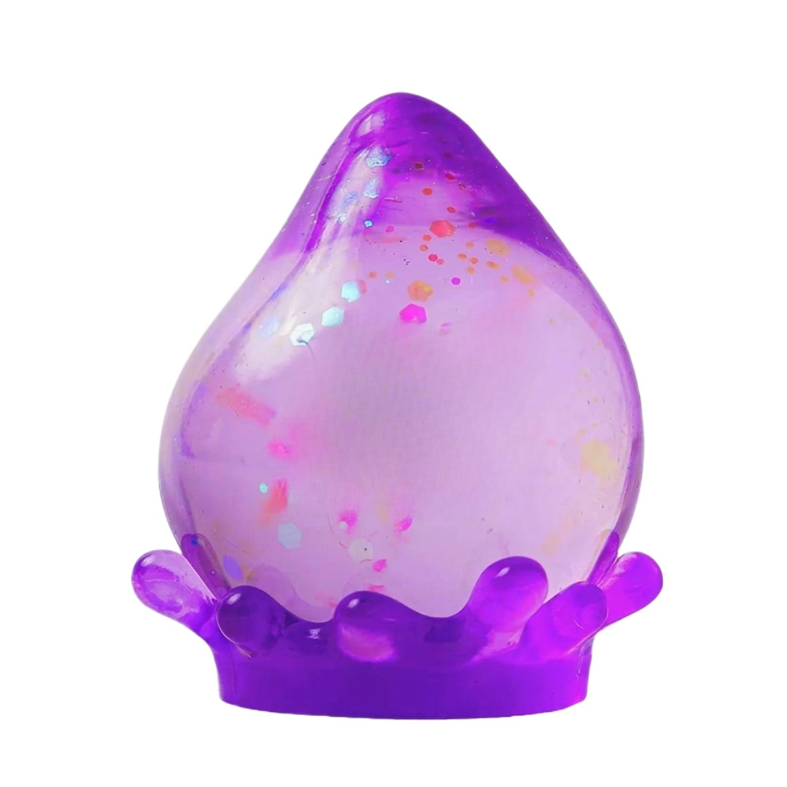 

The Dreamy Water Drop Is A Magical, Smooth, Sensory Toy With A Satisfying Feel And Shiny Stuffing. One Size фіолетовий