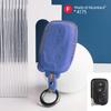 For Lexus Es240 Es350 Rx270 Rx350 Car Key Case Auto Smart Remote Suede Keychain Cover Shell Accessories Protector