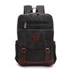 Herren Retro Gewaschener Canvas Laptop Rucksack