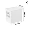 Household Washing Powder Laundry Powder Boxes Storage With Lid Storage Baskets Bottle Laundry Powder Box Organizer Container