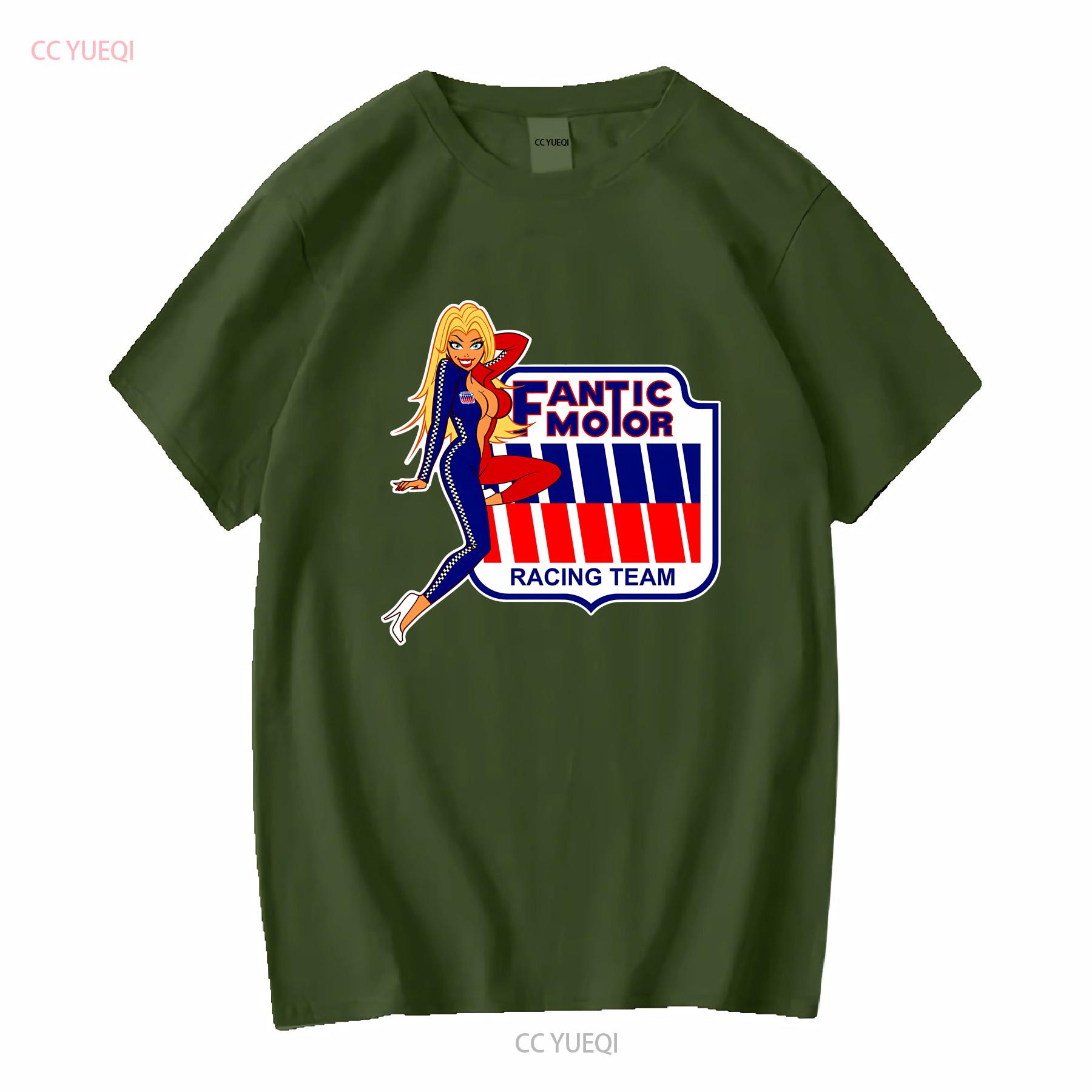 

New T Shirt Fantic Motor Logo Funny Size S to 5XL long or short sleeves vintage Washed Comfortable fashion 4XL