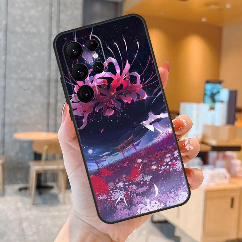 

Lycoris radiata Phone Case For Samsung Galaxy S25 S24 S23 S21 S20 S22 Ultra S9 S10 Plus S25 FE Back Cover Galaxy S23 Plus