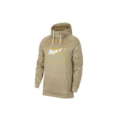 Moletom Casual Esportivo com Capuz Pulôver Treino Masculino Tops Marrom CU6732-342
