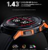 Neue Smartwatches für Herren AMOLED-Bildschirm 1,43" 1ATM Wasserdicht Herzfrequenzmesser Sport-Smartwatch Bluetooth-Anruf Damen Fitness