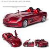 Coche modelo Benz SLR a escala 1/32, coche de juguete de Metal fundido a presión con luz y sonido, vehículos deportivos, juguetes para niños, regalo