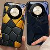 Geometric Stones For Honor 50 70 30 90 200 X5 X5b Plus X6 X8 4G 9 X9c Smart 30 Max  Magic 4 5 Pro 7 Lite Glass Phone Case