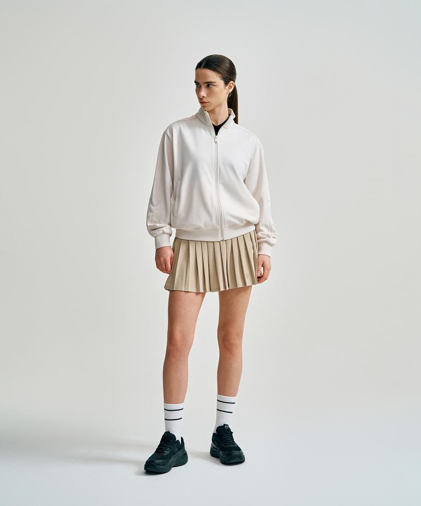 Sergio Tacchini U Tackini Modern Track Relaxed Fit Track Top (Ivory)