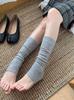 Koreanische Ins Stepping Socken Abdeckung Damen Sommer Dünn Ballett Stil Leicht Transparent Stapelbare Socken Miu Serie Ballett Stil Halbe Handfläche Und Beinabdeckung