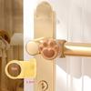 4pcs Durable Silicone Door Stopper Anti-Shock Cartoon Shape Door Handle Bumper Practical Mute Wall Protector Home Decoration