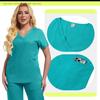 V-neck Nurse Uniform Spa Beauty Scrub Suit Set
