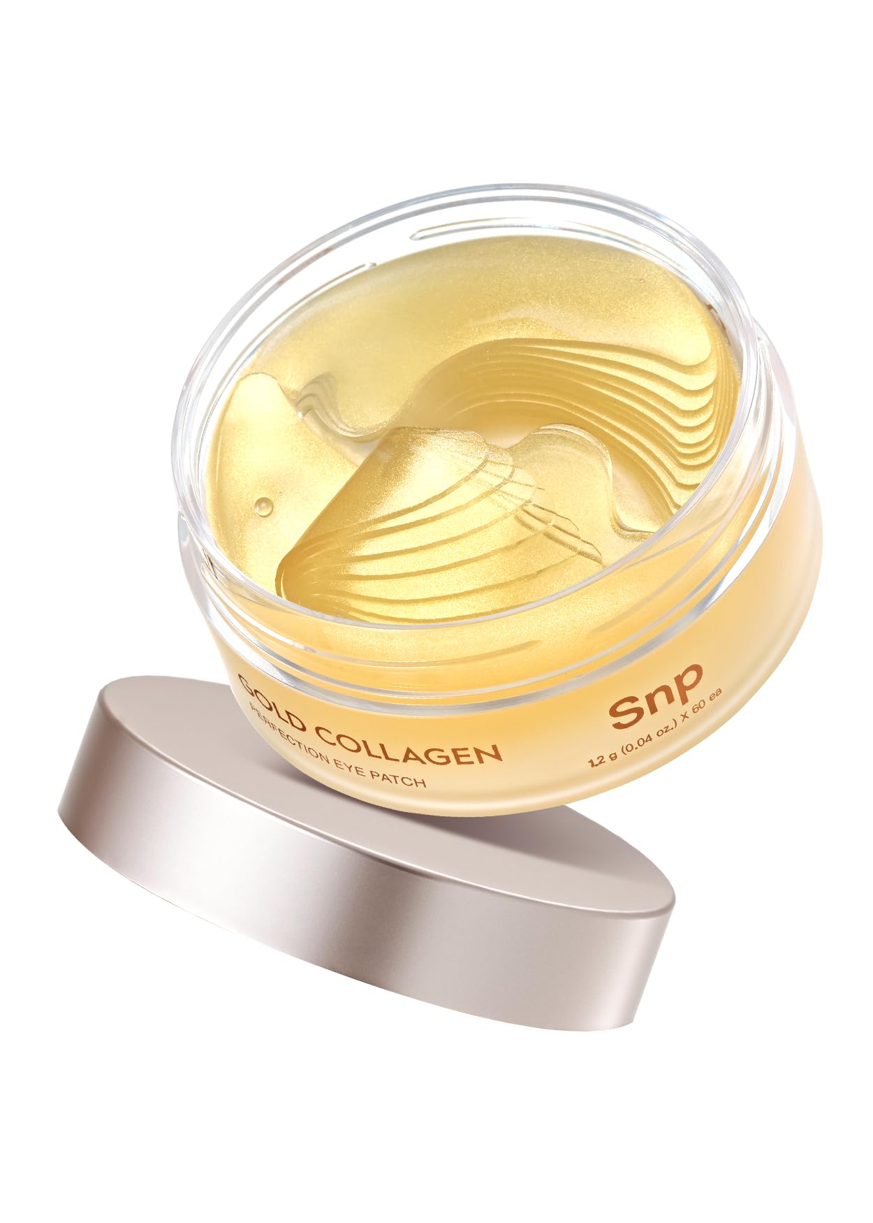 

Патчи для глаз Gold Collagen Perfection Корейские патчи для глаз Корейская косметика Уход за глазами Гидрогелевые патчи для глаз [Официальный SNP] (60 штук) золотой