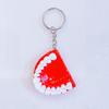 Denture Keychain & Earrings Set: Creative Resin Denture with Charms - Unique Gift Idea