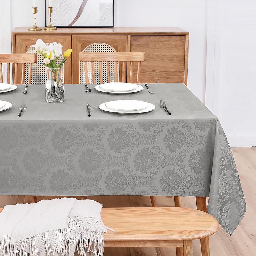 Wellington Jacquard Fabric Tablecloth High-End Coffee Table Cloth Finished Table Cloth Rectangular Tablecloth