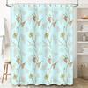 Fashion Butterfly Bath Shower Curtain Waterproof Washable Fabric Decorative Home Decor