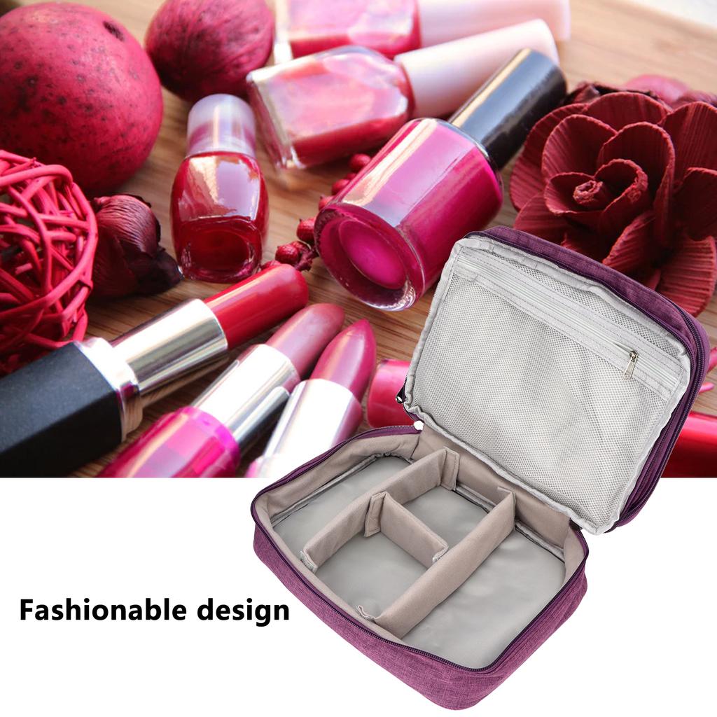 Makeup Travel Bag Large Capacity Durable Waterproof Fashion Widely Used Travel Cosmetic Bag for Cosmetic Cable Earphone