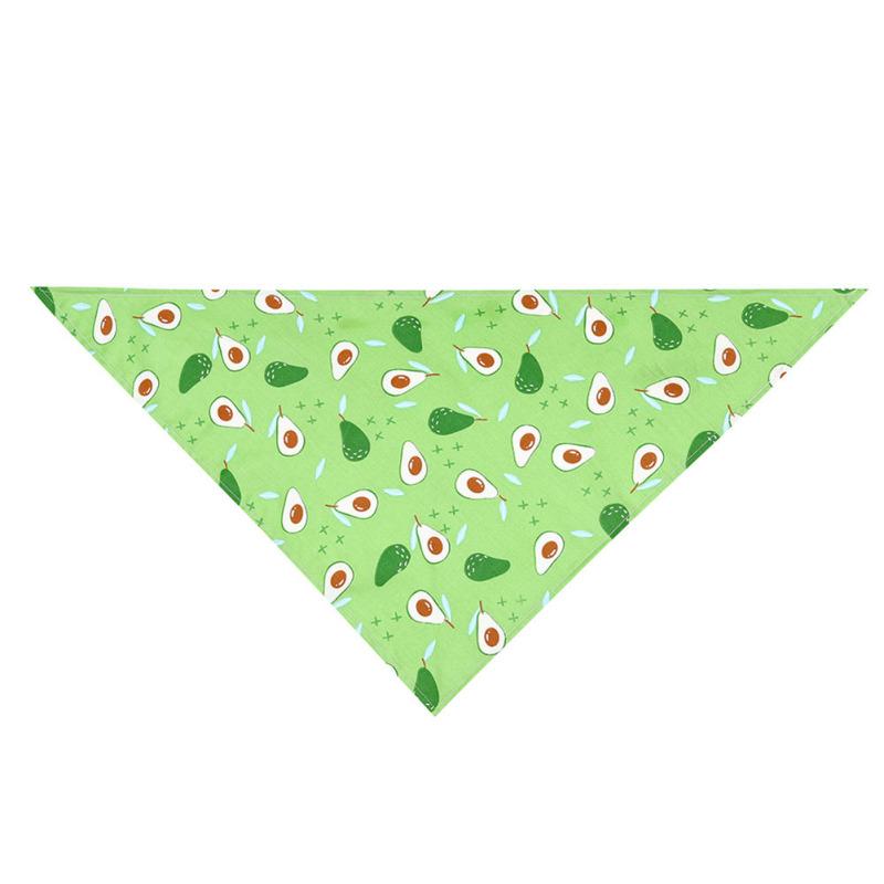 Hot! Pet Dog Bandanas Collar Summer Fruit Triangle Scarf Saliva Towel Bandanas Accessories For Dogs Cats