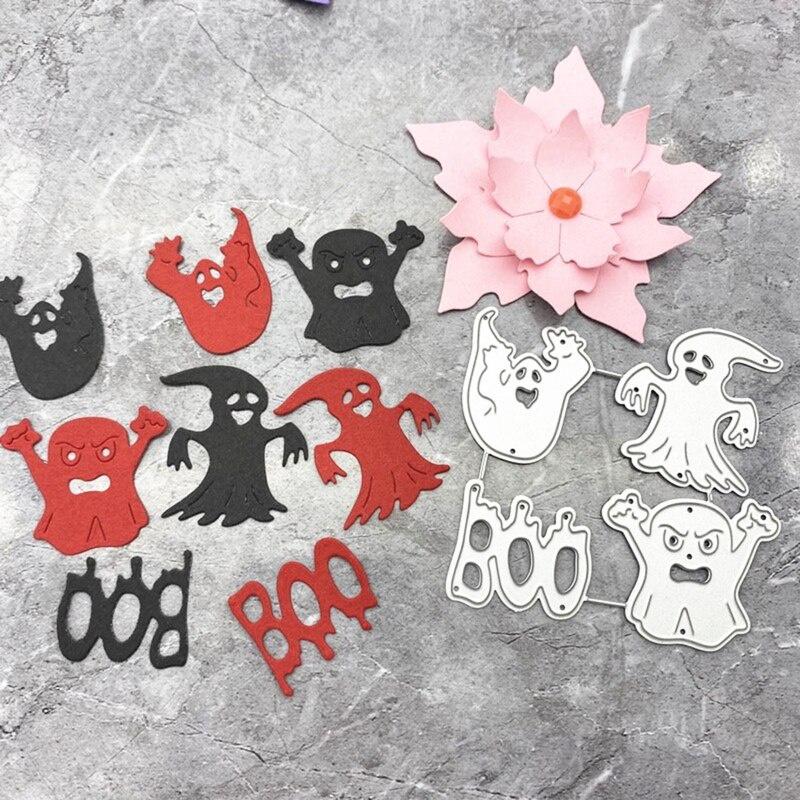 Halloween Ghost Metal Cutting Dies Stencil Scrapbooking DIY Album Stamp Emboss