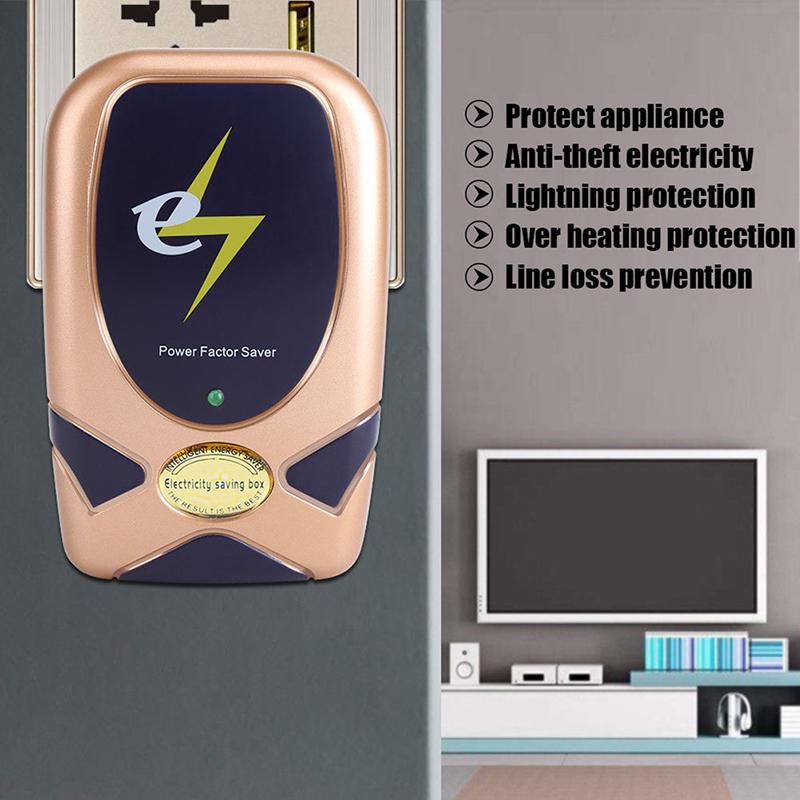 28Kw Home Electricity Power Energy Factor Saver Saving Up To 30% 90-250V Digital