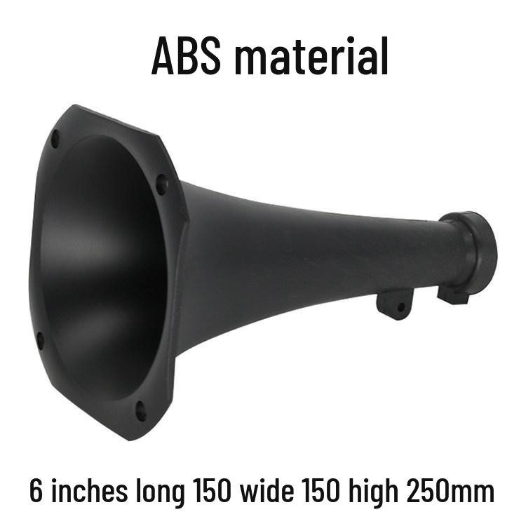 Speaker Tweeter Horn Driver: 4-14 inch, Flat/Screw Mouth, Plastic Horn