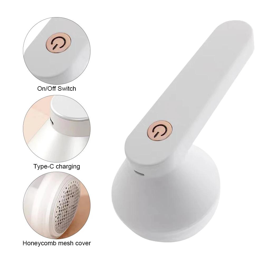 Clothes Bobble Fluff Shaver USB Operated Electric Fur Defuzzer 850mAh Portable Lint Remover Household Cleaning Tool
