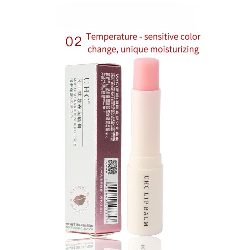 Vaseline Color-Changing Moisturizing Lip Balm: Hydrating Lip Mask & Colorless Primer for Anti-Drying.Makeup
