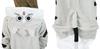 Children's Cat Kigurumi Costume, Soft Plush, Zipper Closure, Hood with Ears, 98-104
