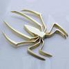 1PC Car Universal 3D Metal Three-dimensional Car Stickers Spider Auto Emblem Decal Car Styling Decoration Auto Exterior NEW