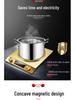 International 3500W Induction Cooker, 110V, EU/UK/US Standards, Commercial Flat and Concave Design