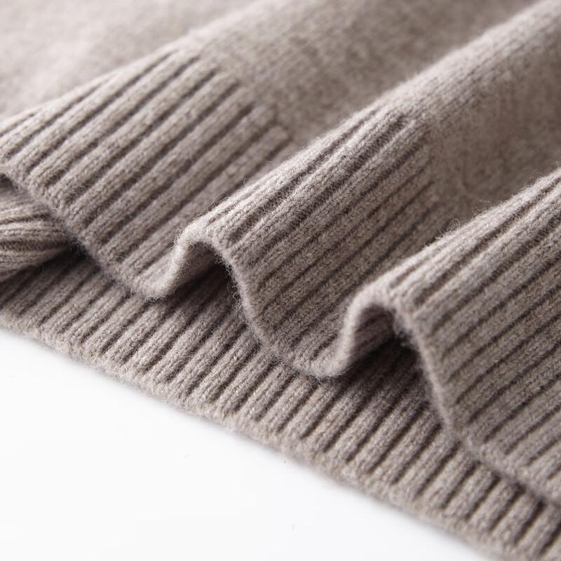 Shanshan Men's Pure Wool V-Neck Thermal Knit Vest