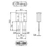 For Ford,Coolway, Mondeo Fuse Box With 140Pcs Car MICRO 2 Inserts Blade Fuse