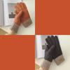 Winter Cashmere Touchscreen Cycling Gloves - Thick, Warm, Universal for Students