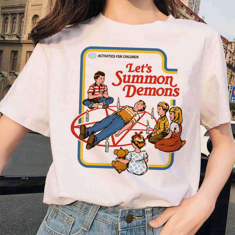 Lets Summon Demons TShirt A Funny and Amusing Demonicthemed Print Tshirt for Children and Adults Featuring Short Sleeves