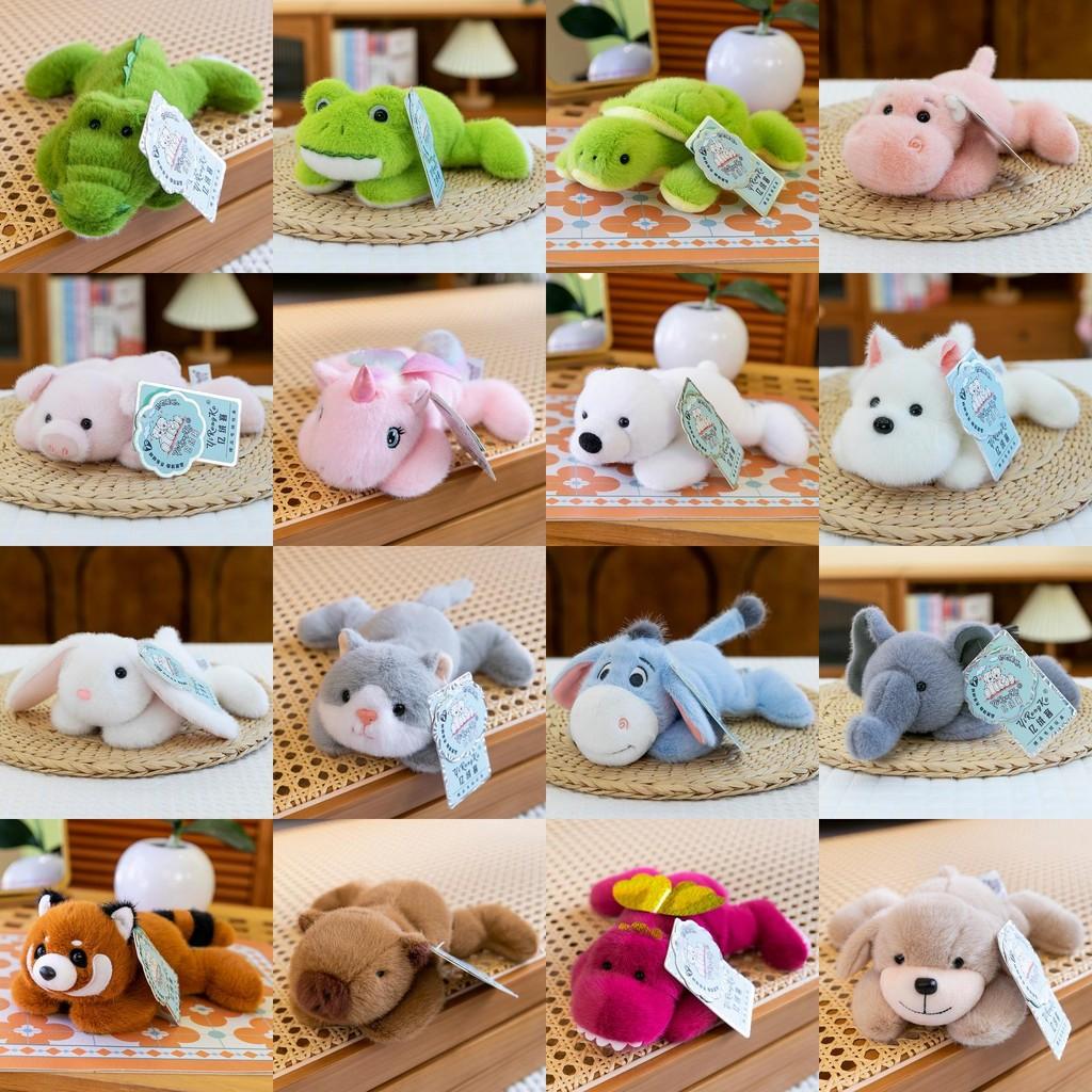 Highland White West Terrier Plush Toy Adorable Dinosaur Cat Like Doll Kids Gift