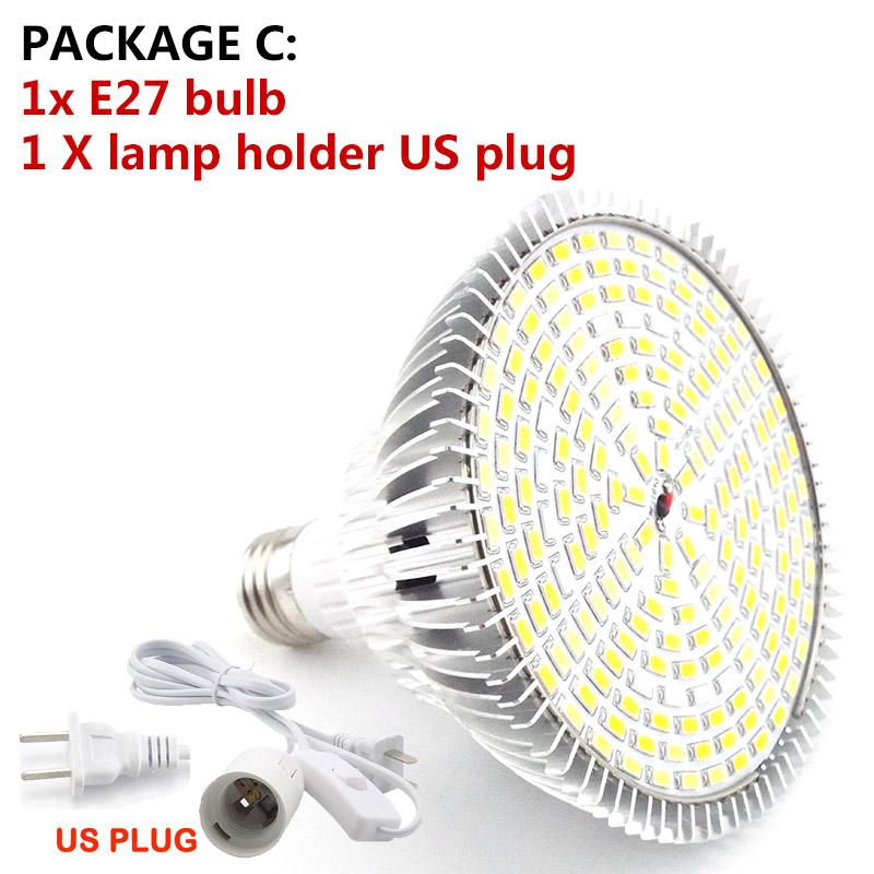 184 LED Full Spectrum Plant Grow Light Flower Vegetable Grow Box Stanové žárovky Vnitřní fytolampa Skleníková červená žlutá pěstební sada