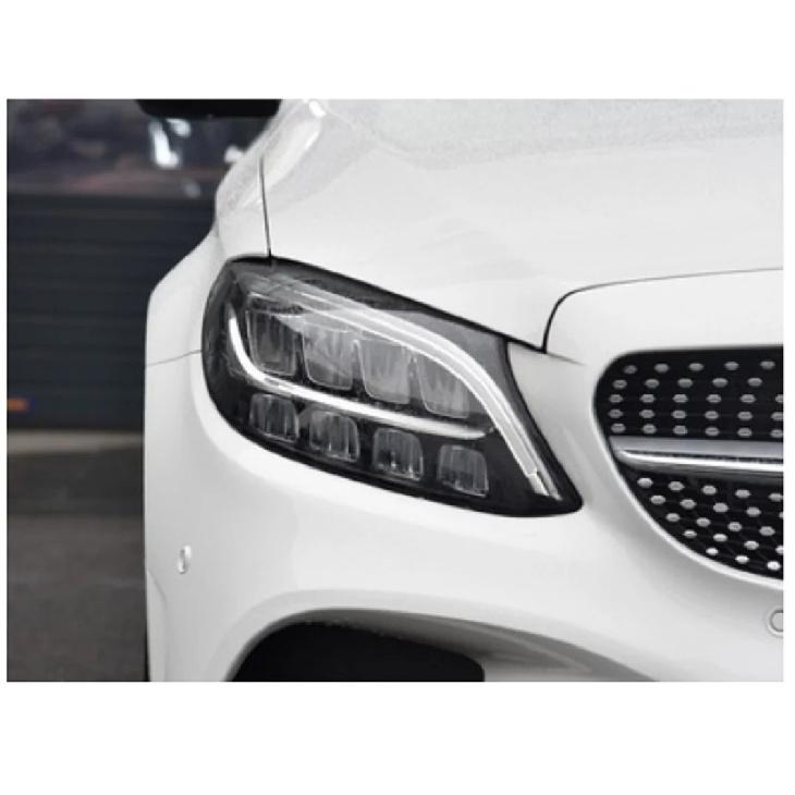 Car Headlight Cover For Mercedes Benz W205 C180 C200 C260L C280 C300 2019 2020 Headlamp Lens Transparent Shell Lampshades Glass