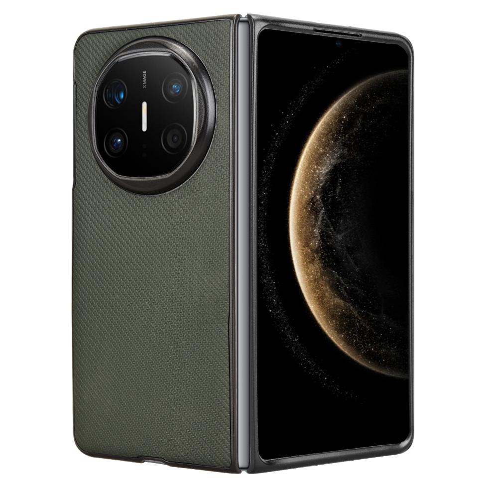 For Huawei Mate X6 Case Carbon Fiber Texture Shockproof PU + PC Phone Cover