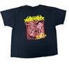 Vintage Toxic Holocaust Death Master Metal Band T-Shirt SA350 FREE SHIPPING