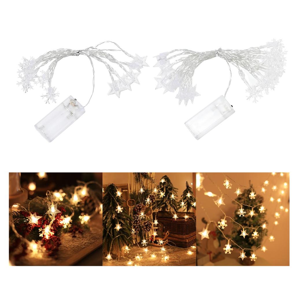 Christmas String Lights Clear Warm White for Xmas Tree Holiday Garden