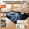 Soccer Ball Water Splash Print Theme Rug Soft Texture Nonslip Carpet For Hallway Balcony Study Home Party Decor Christmas Gift