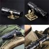 2pcs Rotating Flashlight Clip, Water Pipe Clip, Backpack Clip, 25mm Webbing Tactical Buckle, Outdoor Camping Accessories