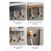 Strong Anti Leak Angle Valves Valves High Pressure Resistant Angle Valves for Bathroom Plumbing Fixtures