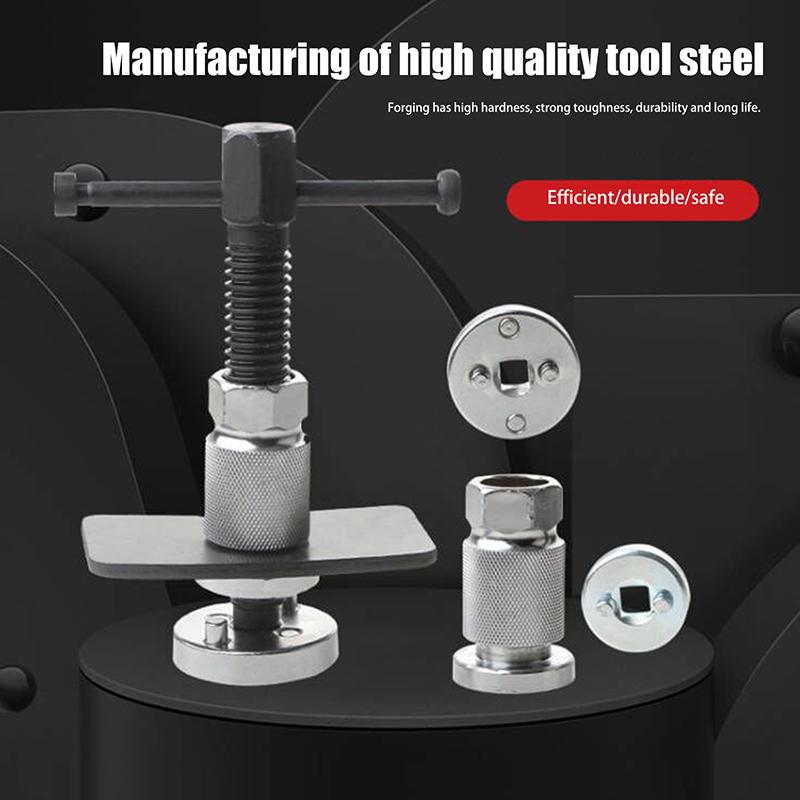Car Disc Brake Pump Caliper Extractor, Compressor Rewind Set for Auto Brake Mending, Handy Car Accessories