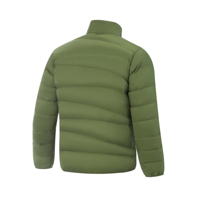 Li-Ning Veste Courte en Duvet d'Oie Réfléchissante CF d'Extérieur Hydrofuge Résistante au Soleil Vestes Homme AYMV165-3