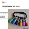 Hex Shank Keychain Socket Set with Carabiner and Extension Rod