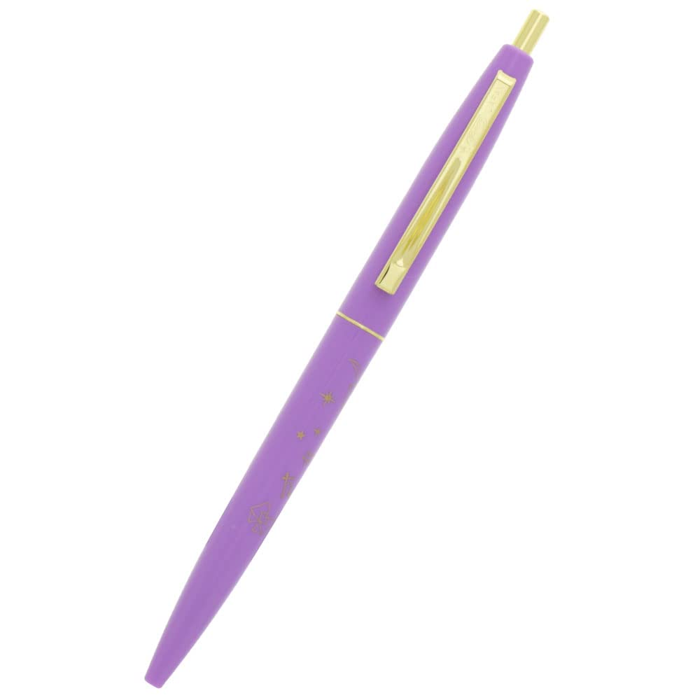 Sunstar Schreibwaren Sailor Moon Kugelschreiber Klick Super Sailor S4650816 Ölbasierter Stift, Gold, 0,5 mm, Saturn,