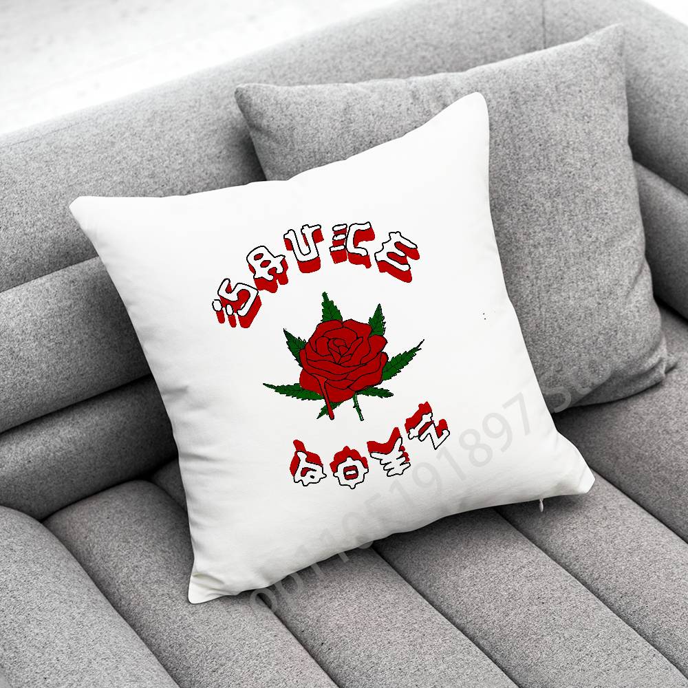 Eladio C-Carrion DON KBRN Sauce Boyz Throw Pillow Case For 50cm 30cm 55cm 45*45cm 40cm Square Bed Pillowcase Cover
