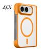 Magnetic Phone Case for iPhone-Duo, Shockproof Folding Cellphone Scratch Resistant Protective Cover, Professional Mobile Shell, Accessories Protection